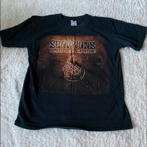 RARE Scorpions Unbreakable World Tour 2004 T-Shirt